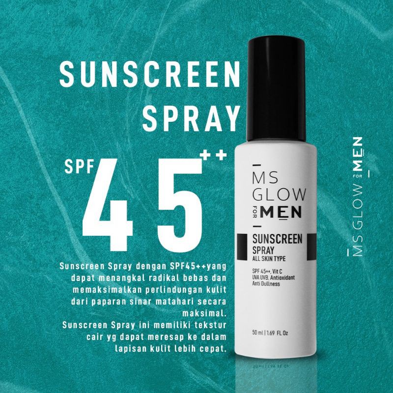 SUNCREEN MS GLOW MEN TERMURAH