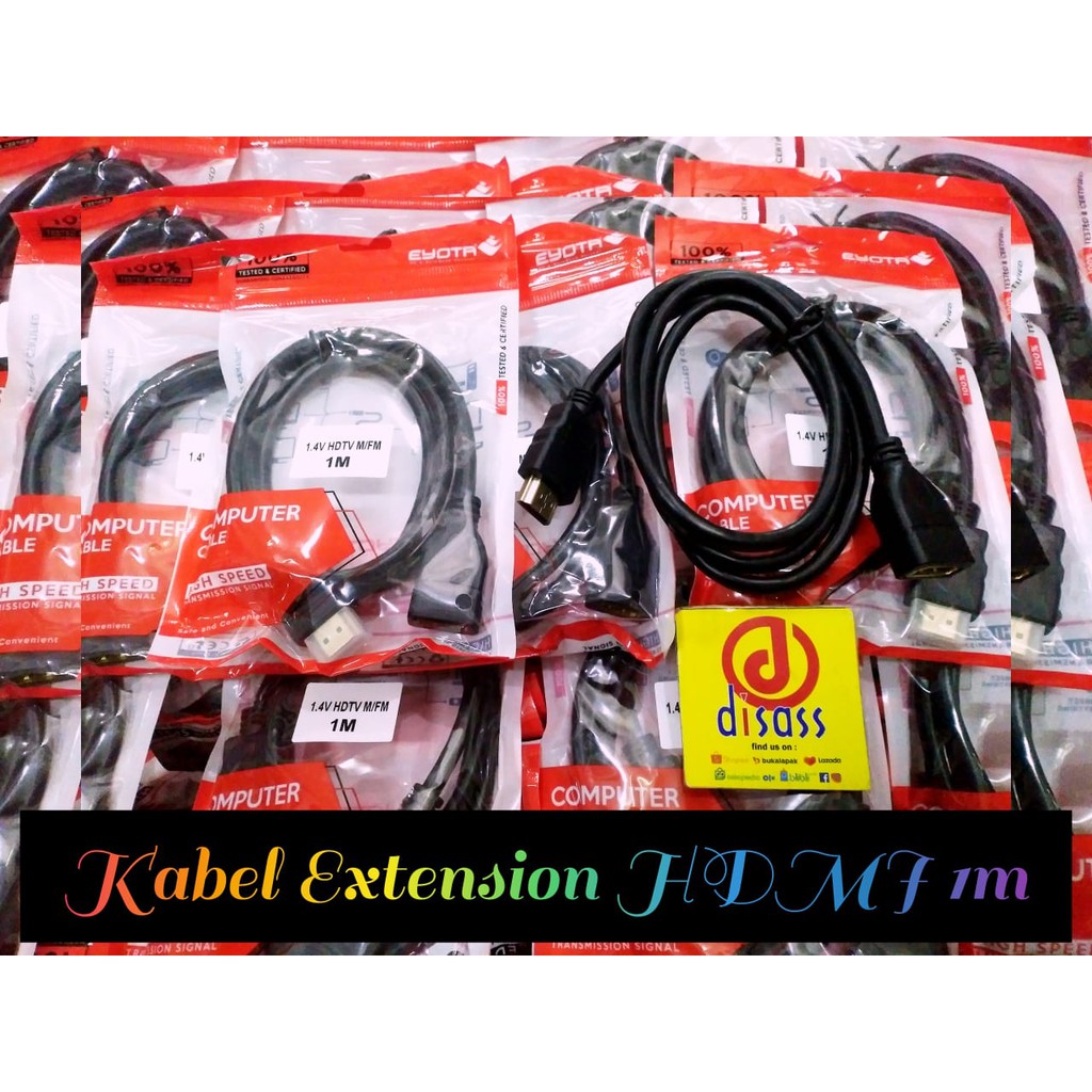 KABEL EXTENSION HDMI PERPANJANGAN HDMI - DISASS JOGJA