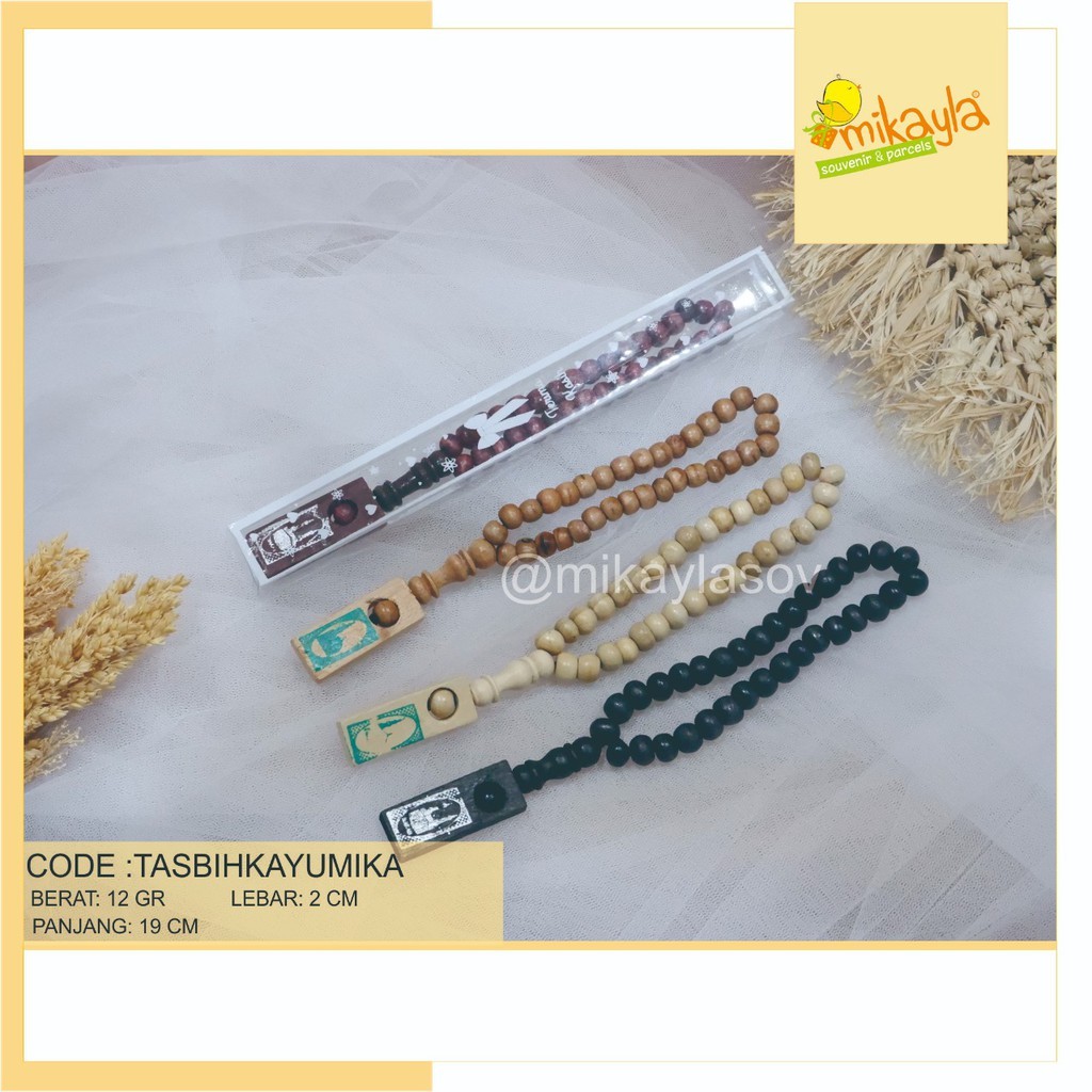 SOUVENIR PERNIKAHAN/ KODE: TASBIHKAYUMIKA/Souvenir Pernikahan/ Souvenir pengajian/ Souvenir Nikah