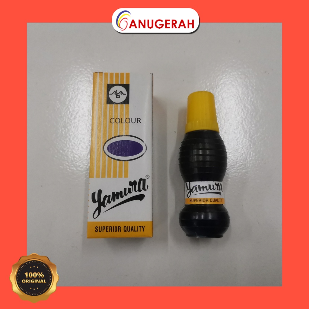 

YAMURA VIOLET / UNGU TINTA STAMP 25CC DOS KUNING