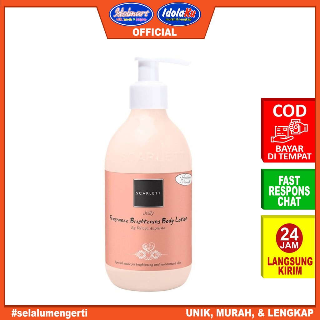 IDOLAKU Scarlett Whitening Body Lotion Jolly 300ml