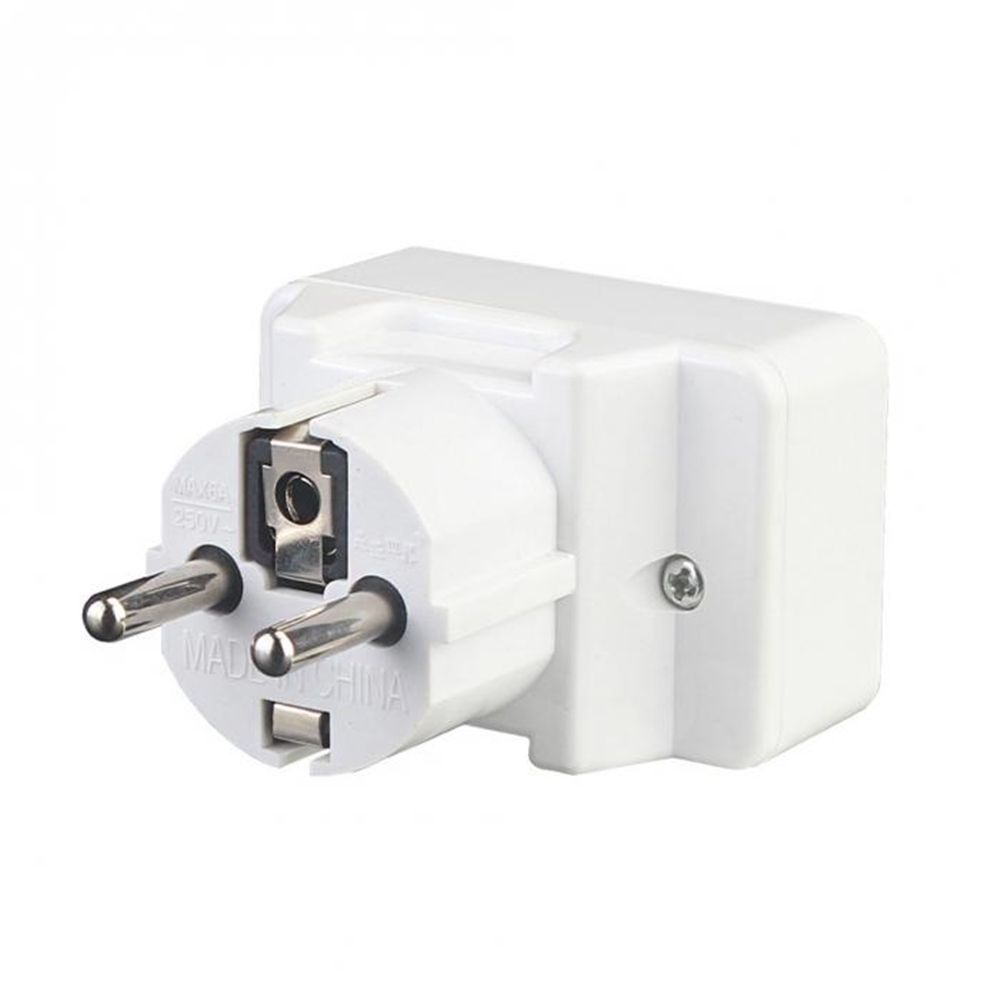 Quinton Stop Kontak Adapter Power Source Internasional Portable Universal Dengan Saklar On / Off Eu Plug