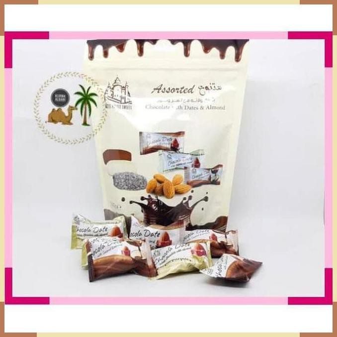 

Buruan Beli Coklat Kurma With Almond 500Gram Coklat Arab Coklat Import