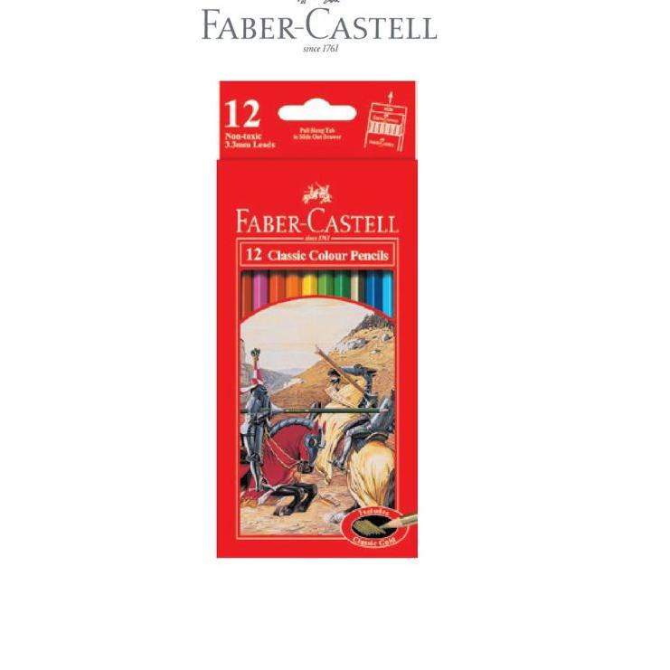 

Update Istimewa Pensil warna Faber Castell 12 panjang Classic (1 set 12 warna)