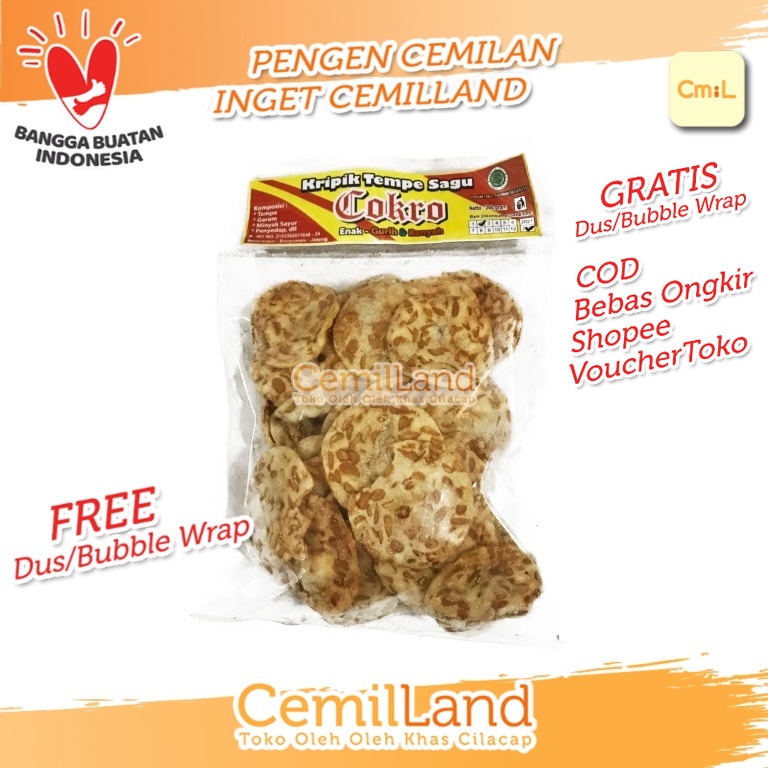 

Keripik Tempe Sagu Cokro