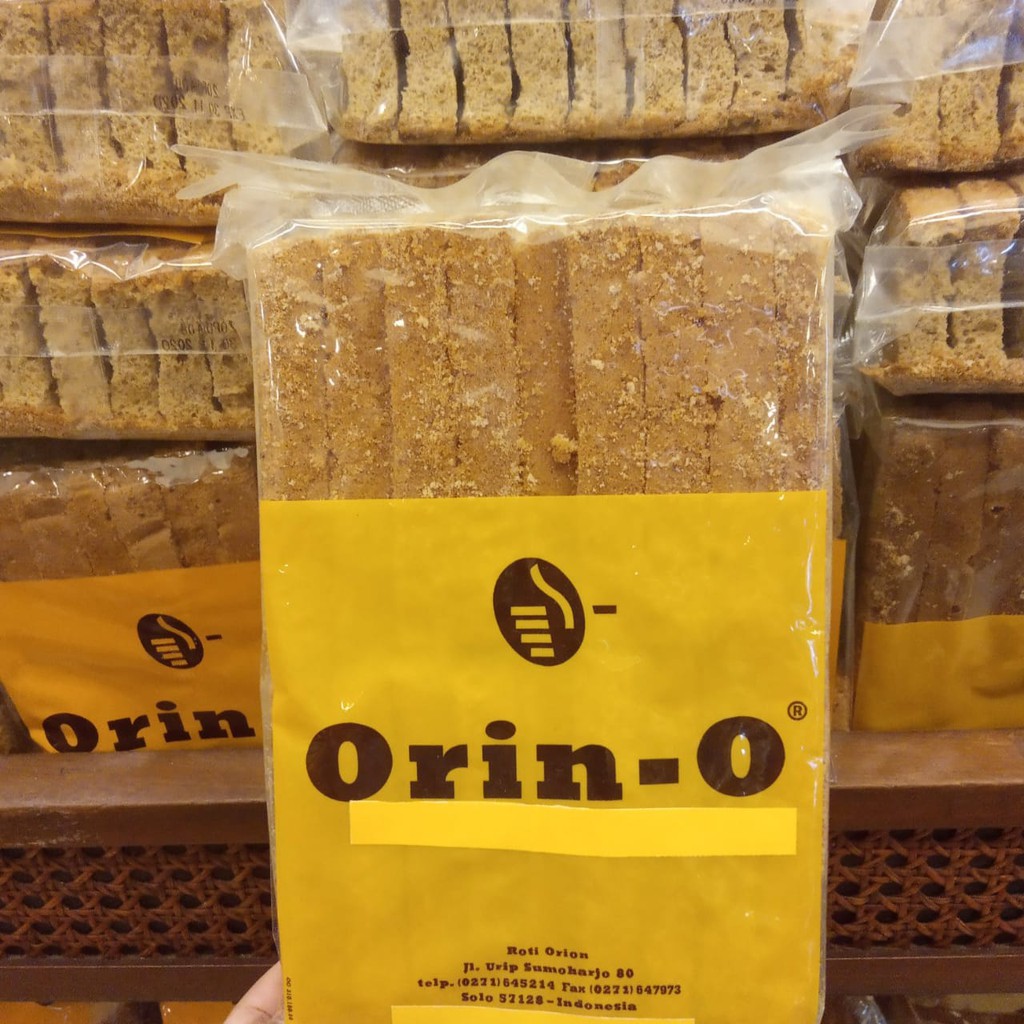 

ROTI BOLU KERING ONBYT ROTI KAYU MANIS ORION Oleh-Oleh Khas Solo