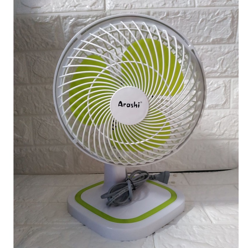 ARASHI KIPAS ANGIN MEJA GENERAL DESK FAN 8 INCH 10 INCH AR138  Kipas angin meja ARASHI GENERAL