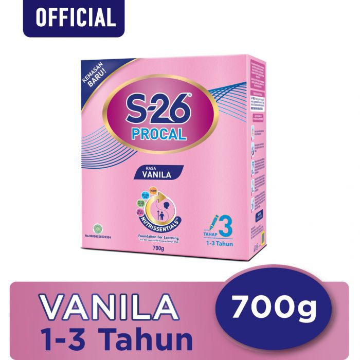susu s26 procal vanila tahap 3 700gr
