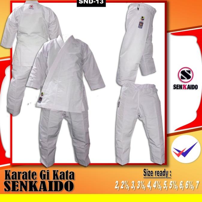 Baju Kata Karate Senkaido Seragam Kejuaraan Merk Senkaido Karate