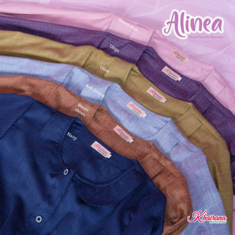 Gamis Alinea by Khairana Muslim Wear