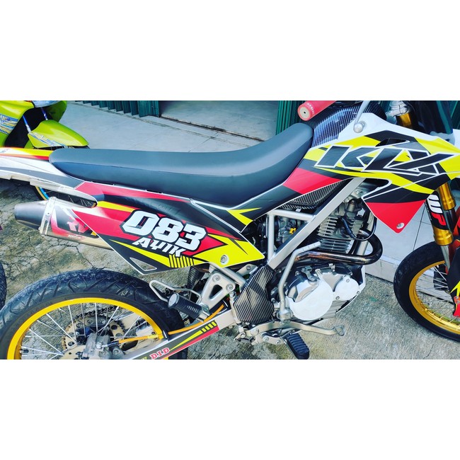 decal klx bf keren decal klx bf simpel decal klx bf gold decal klx supermoto
