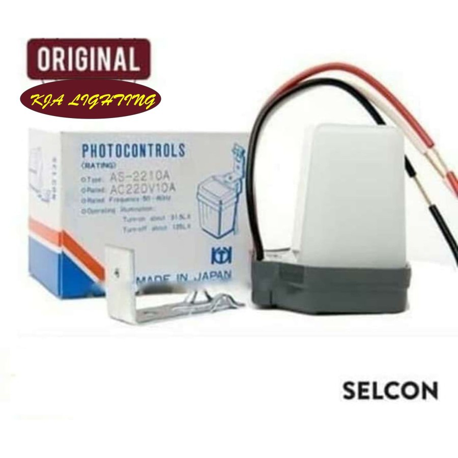 ORIGINAL PHOTOCELL FOTOSEL Sensor CAHAYA Selcon 3A AS2203A