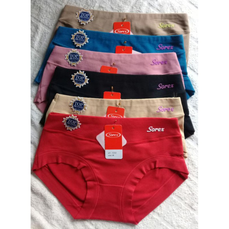 cd sorex 1232 wanita celana dalam super soft wanita ori