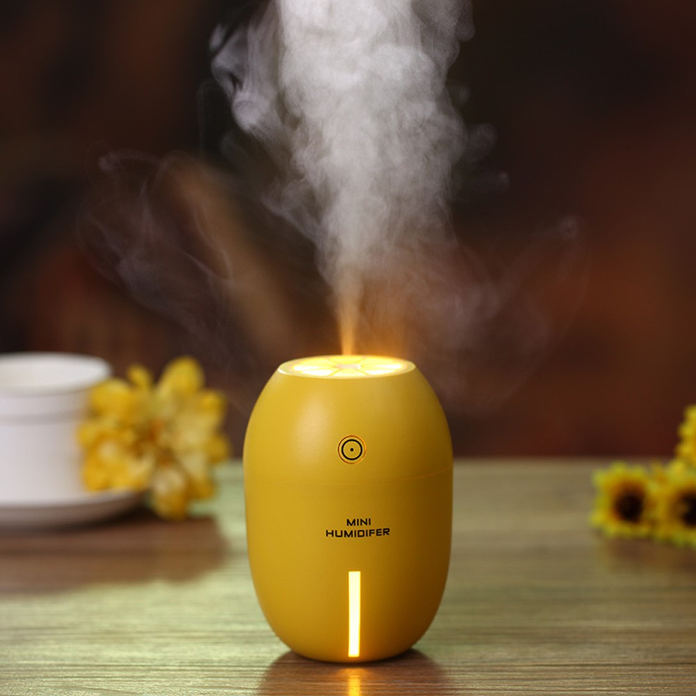 USB Lemon Humidifier with LED Light - 180ML