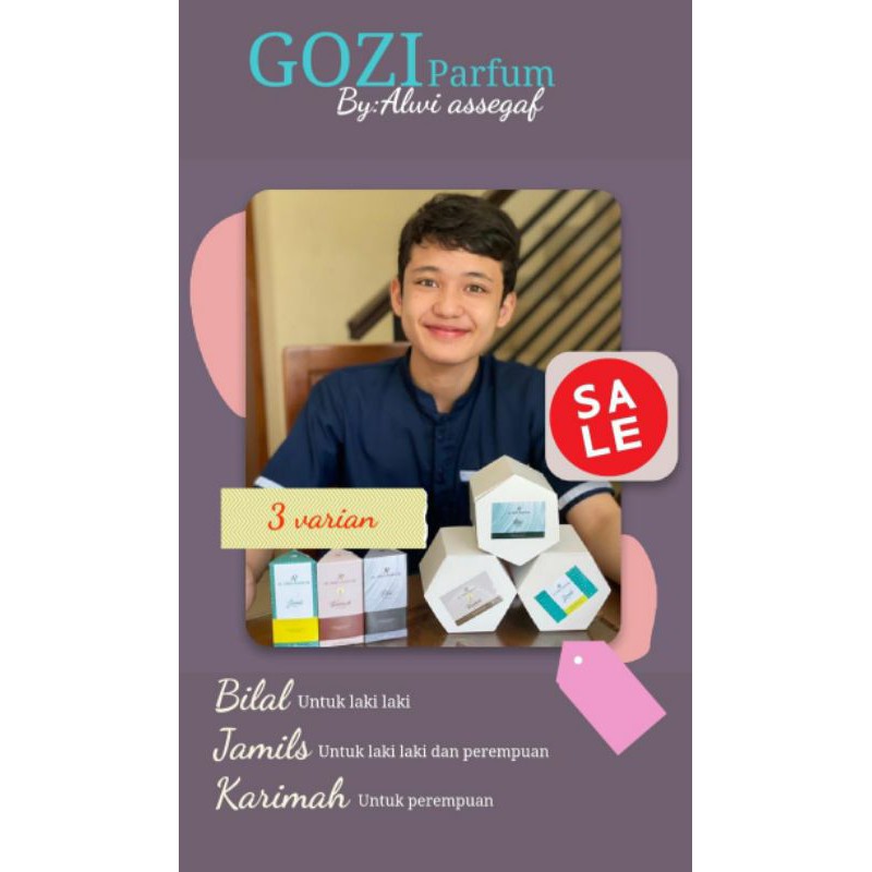 Parfum GOZI by ALWI ASSEGAF