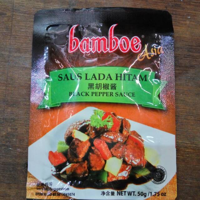 

Saus lada hitam Bamboe