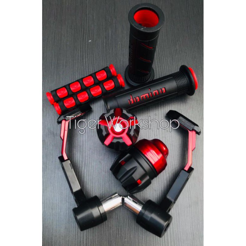 Paket 4in1 Proguard Robot Handgrip Jalu As Karet Handle Universal Semua Motor