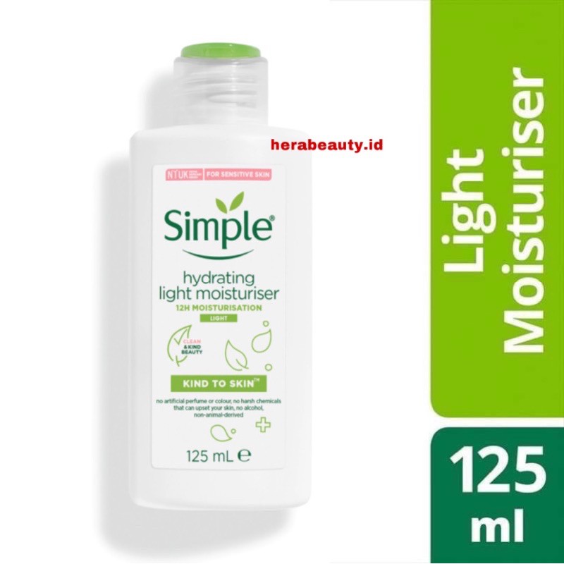 SIMPLE Hydrating Light Moisturizer 125ml