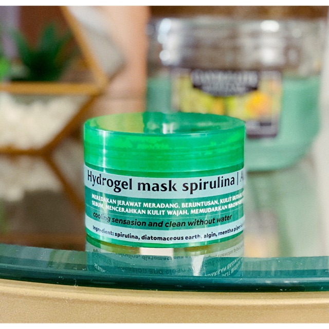 Hydro Gel Mask Spirulina Aknèlab BIG SIZE (magic relaxation mask for acne &amp; normal skin)