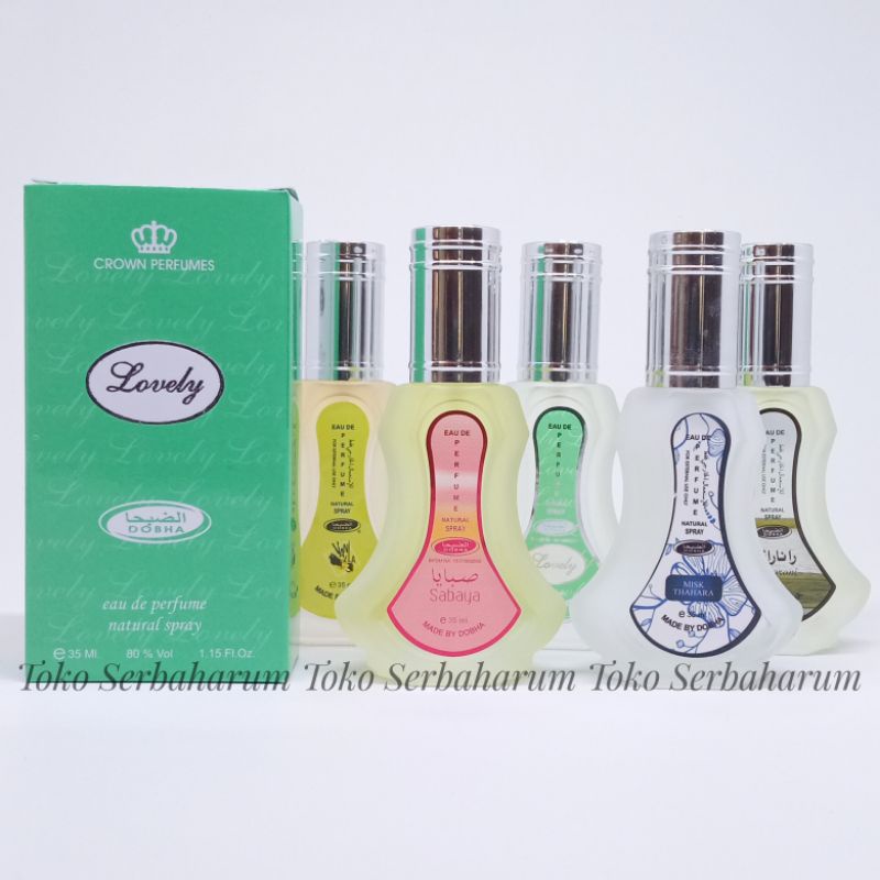 Parfum Minyak Wangi DOBHA Natural Spray 35ML 35 ml Original