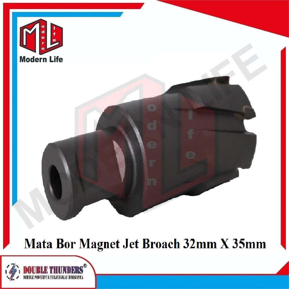 Mata Bor Magnet Jet Broach Jetbroach TCT Cutter 32mm X 35mm ORIGINAL