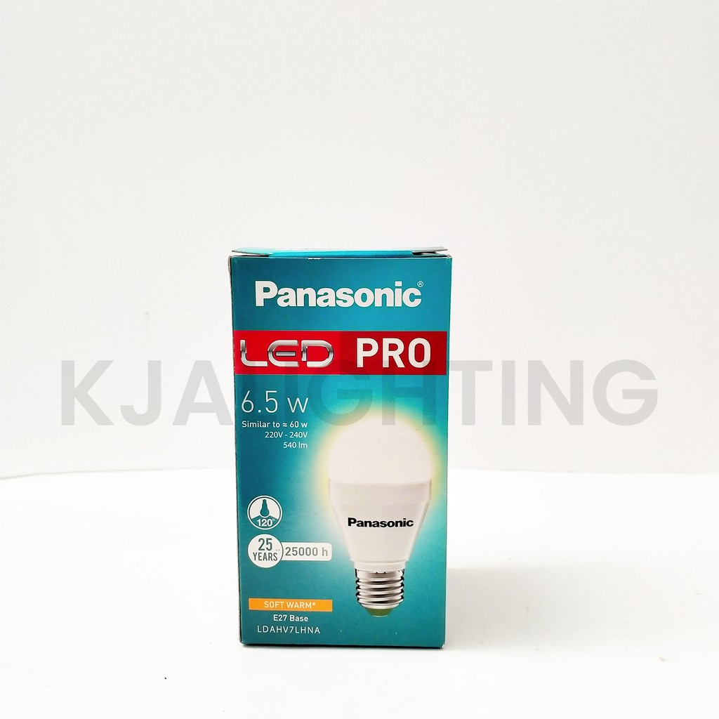 LAMPU BOHLAM PANASONIC LEDBULB PRO 6,5W WATT