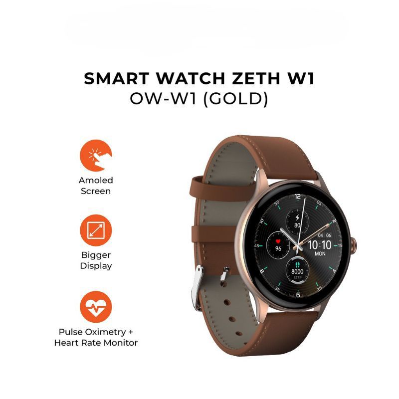 OLIKE ZETH W1 SMART WATCH GARANSI RESMI 1 TAHUN