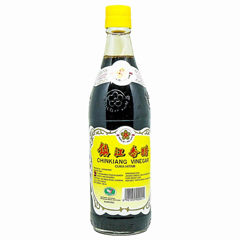 Gold Plum Black Vinegar Chinkiang 550ml – Cuka Hitam