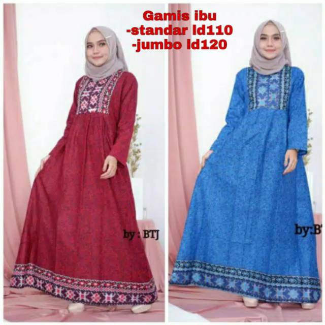 Batik Couple Keluarga - Bisa Cod - Couple Batik Indonesia Sarimbit Gmis Familly Set Batik Putra Hadi