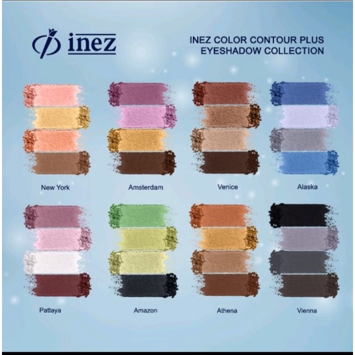 INEZ EYESHADOW COLLECTION