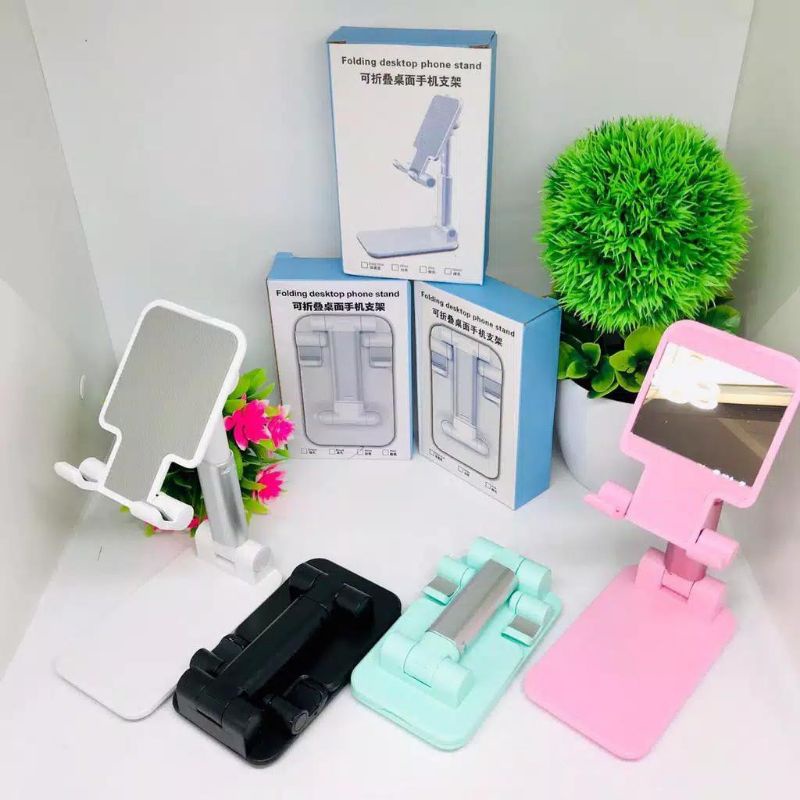 STAND HOLDER HP/ TEMPAT PENYANGGA DUDUKAN PHONE TABLET IPAD