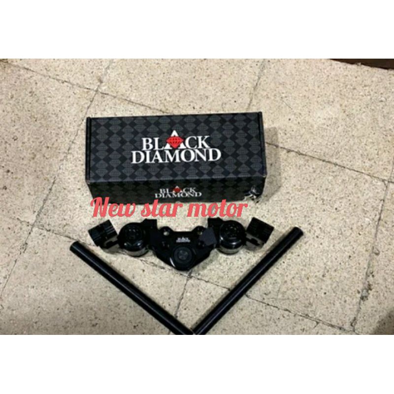 Stang jepit Honda PCX-150-160 Yamaha NMAX 155 Old  Black Diamond stang jepit blackdiamond honda all 
