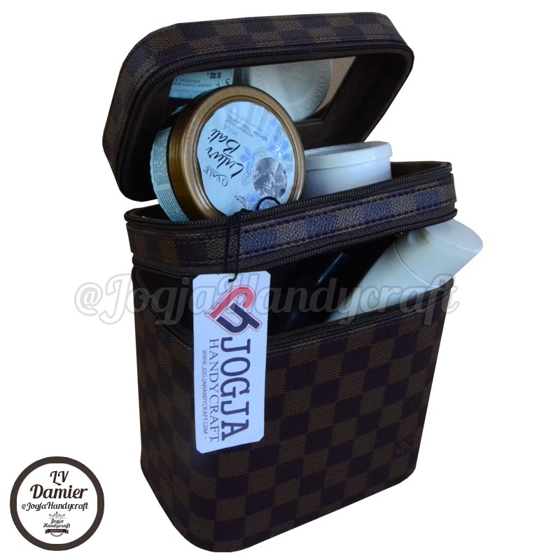 Damier Tas Make Up / Beuty Case / Tempat Kosmetik