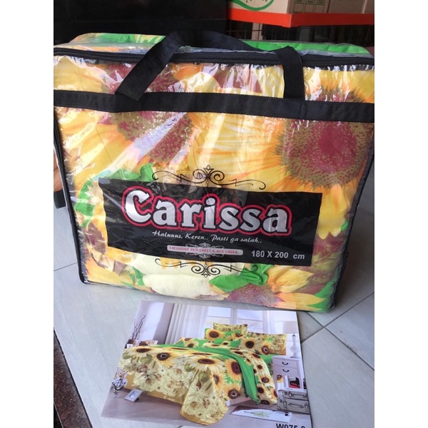 Bedcover + Sprei Carissa 180*200
