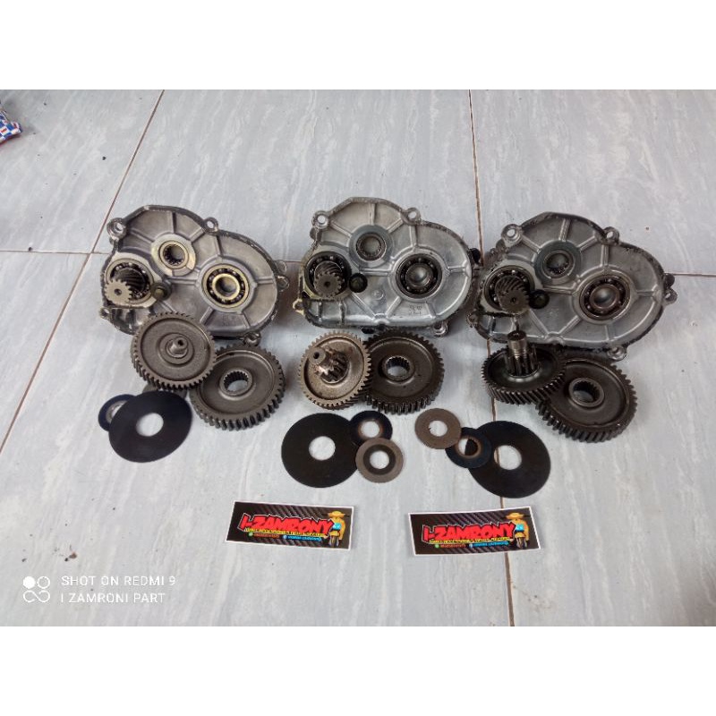 rasio set nouvo gear 12/43