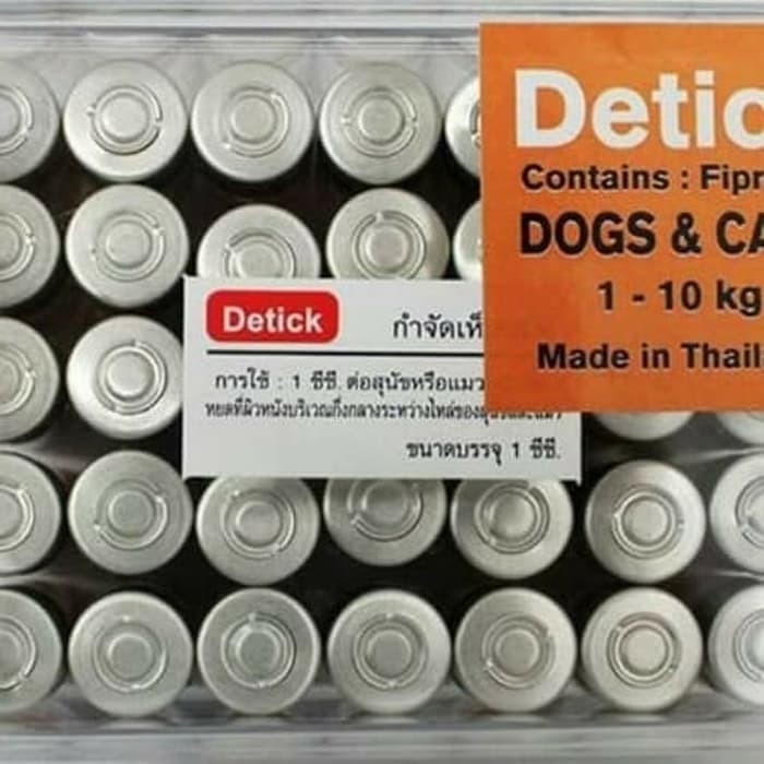 OBAT KUTU TETES DETICK DETIK DETIC - OBAT KUTU ANJING KUCING