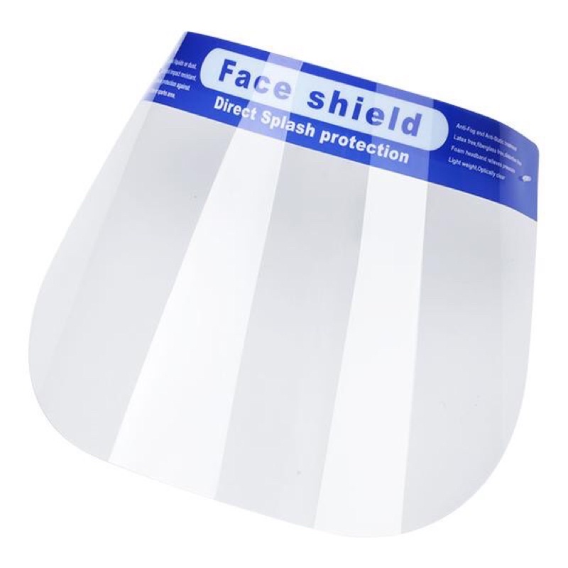 Face Shield Pelindung Wajah Dari Droplets Clear Anti-Fog Lightweight MZ001