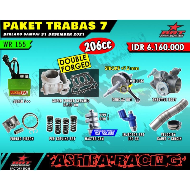 PAKET TRABAS BRT 07 (WR 155 )