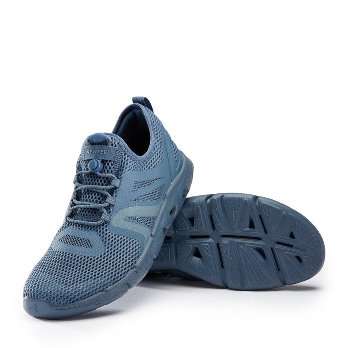 Newfeel Sepatu Walking PW500 Fresh Biru Dewasa Decathlon - 8569048 - 40