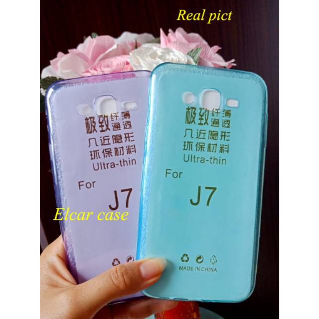 Ultrathin soft jelly case polos samsung j7 core softcase jellycase  samsung galaxy j7 core j7core