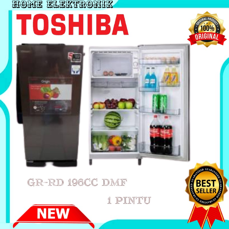 KULKAS TOSHIBA GR-RD196CC-DMF 1 PINTU