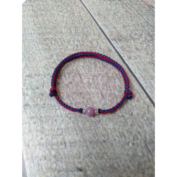 Gelang gunung batu Ruby Burma 100% natural