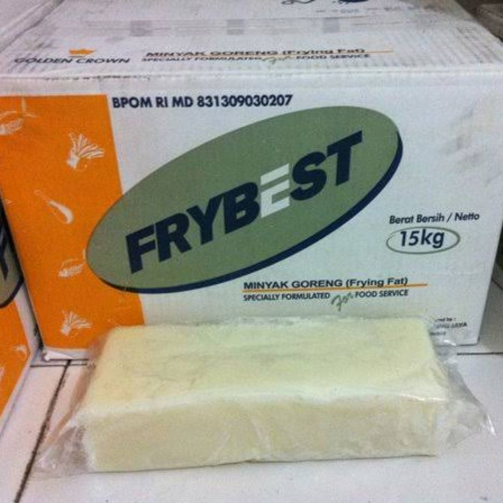 

Minyak Padat / Minyak Beku FryBest Repack 500gr
