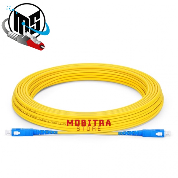 Patch Cord SC-SC SM 10m | Fiber Optic SC/UPC-SC/UPC Single Mode Simplex 10 Meter