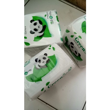 tisu /tisyu Green Pop up