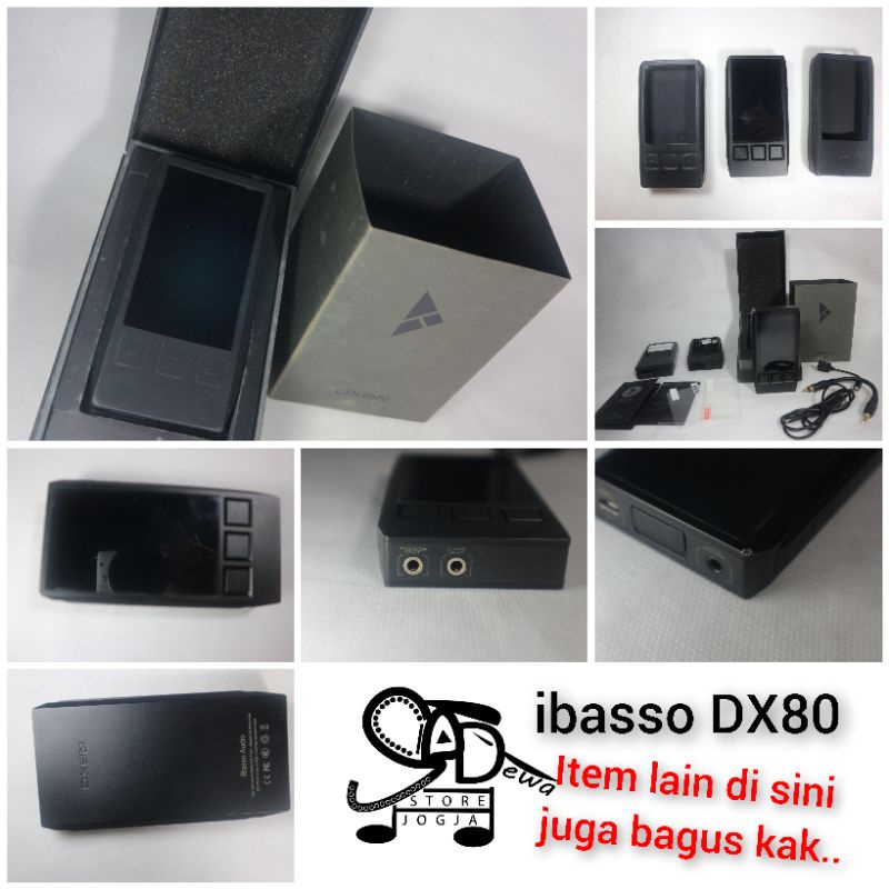 Ibasso DX80 DAP DX 80 DIGITAL AUDIO PLAYER FLAC MP3 DSD OGG HI RES