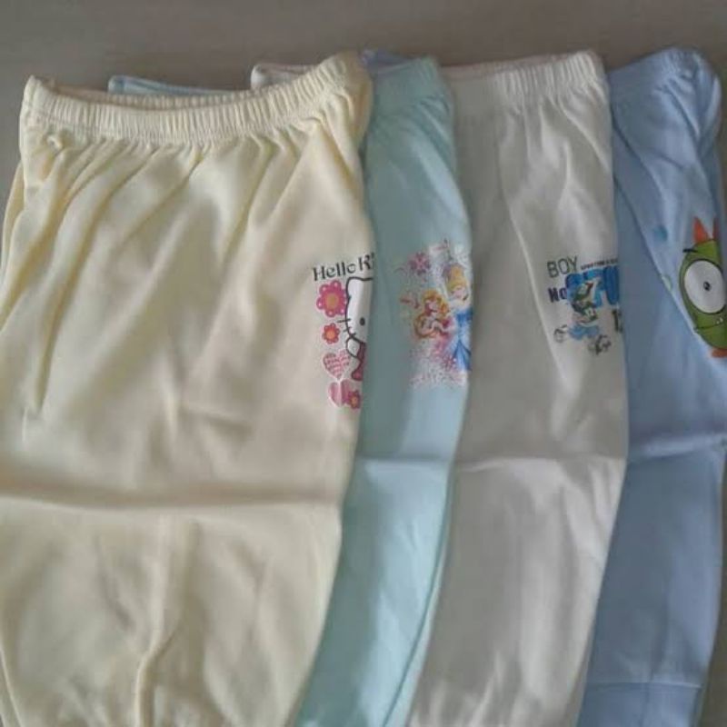 4PCS CELANA PANJANG BAYI WARNA (HOGA BABY)-CELANA PANJANG BAYI DAN ANAK