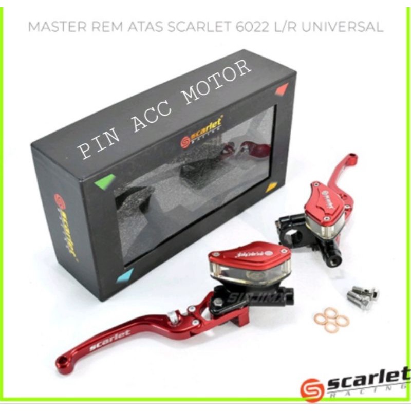 0Master Rem SCARLET/JFK Premium Radial Universal Nmax,Nmax 2020,Xmax,Aerox,Pcx,Adv,R15,Cbr,Ninja