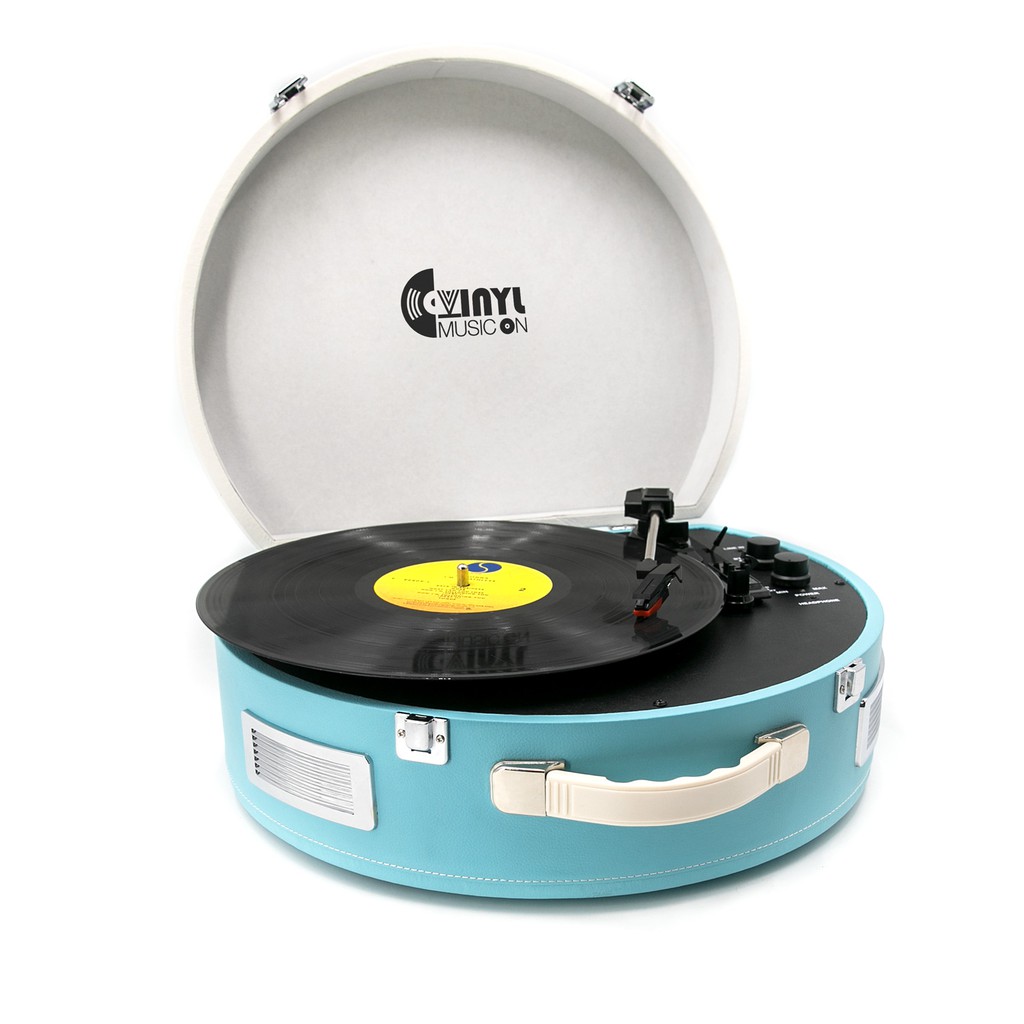 turntable with built in speakers and bluetooth