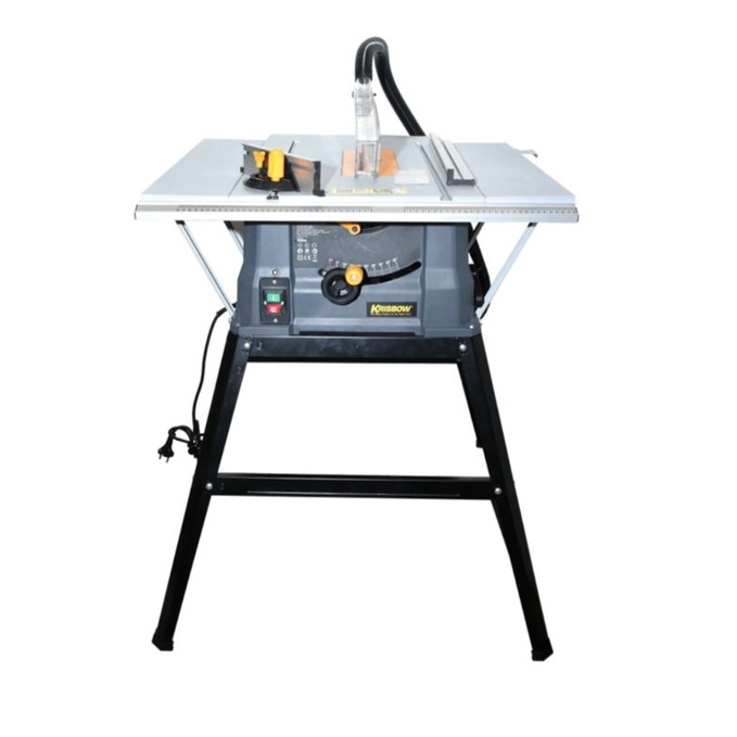 KRISBOW Meja Gergaji Electric/Table Saw 80MM x 254MM/Gergaji Listrik